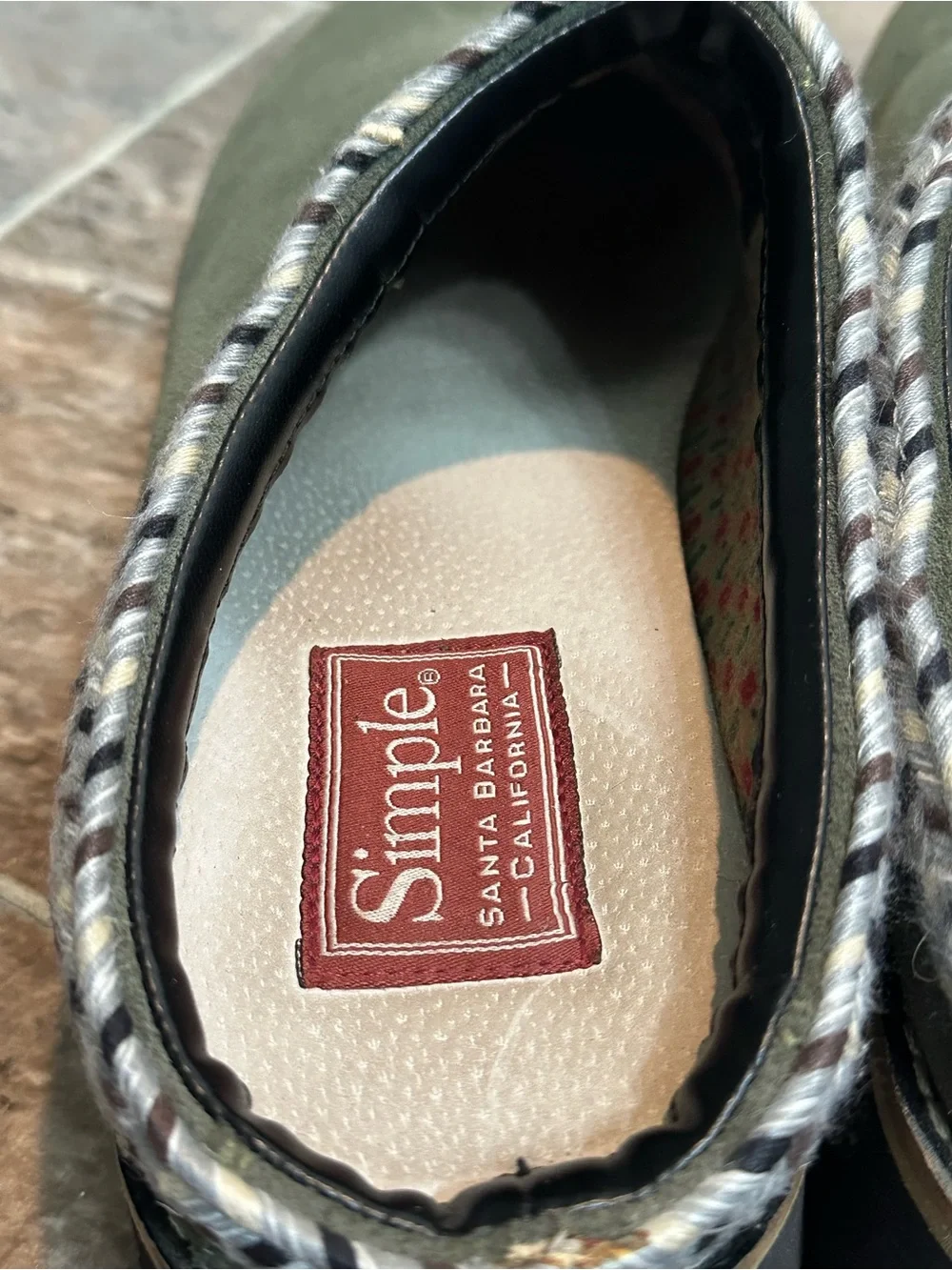 Simple comfortable suede
